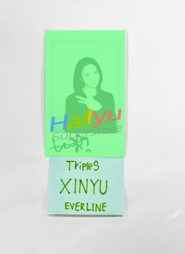 XINYU (of TripleS) - Hand Autographed(Signed) Polaroid (1) [26.04.14]