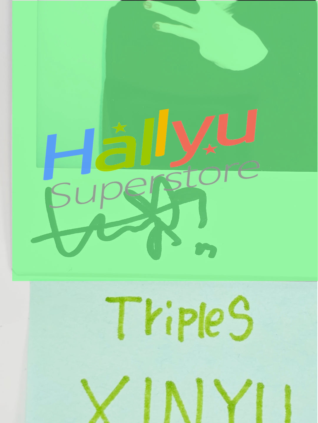 XINYU (of TripleS) - Hand Autographed(Signed) Polaroid (1) [26.04.14]