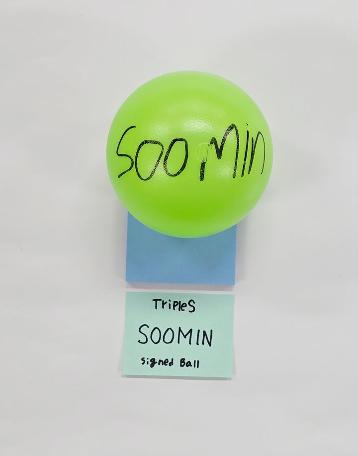 SooMin (of TripleS) - Hand Autographed(Signed) Ball [26.04.14]