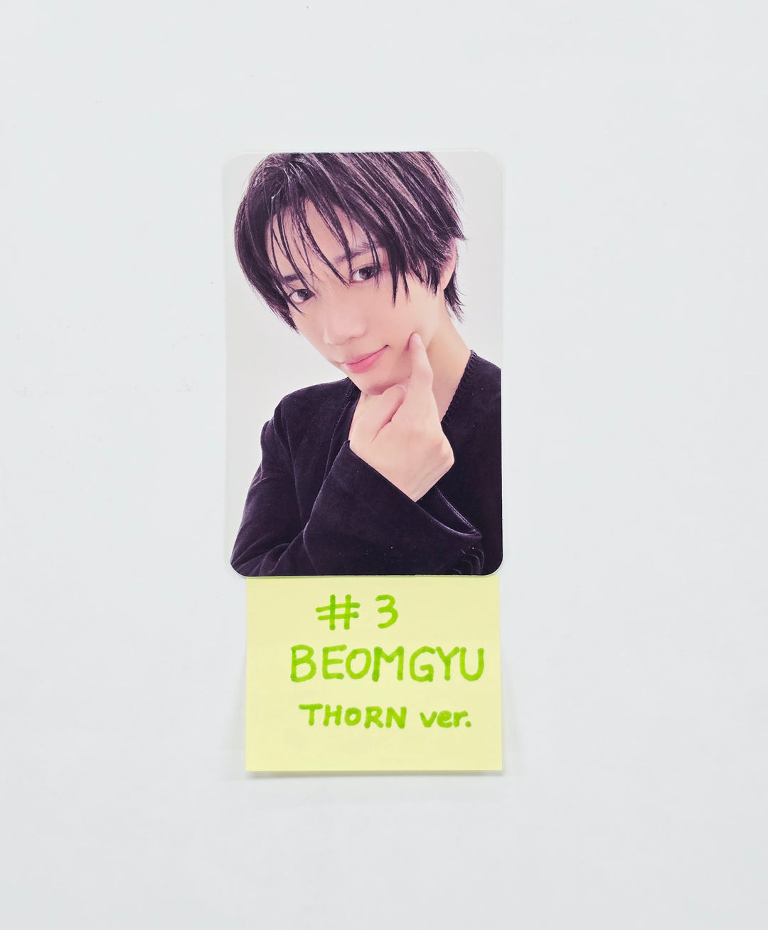 TXT "7TH YEAR: 가시덤불에 잠시 바람이 멈췄을 때" - Official Photocard (THORN Ver.) [26.04.14]