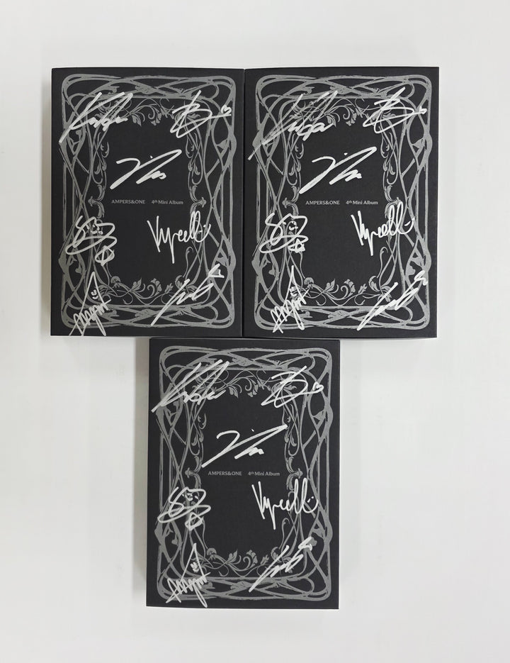 AMPERS&amp;ONE "DEFINITION" - Hand Autographed(Signed) Promo Album [26.04.14]