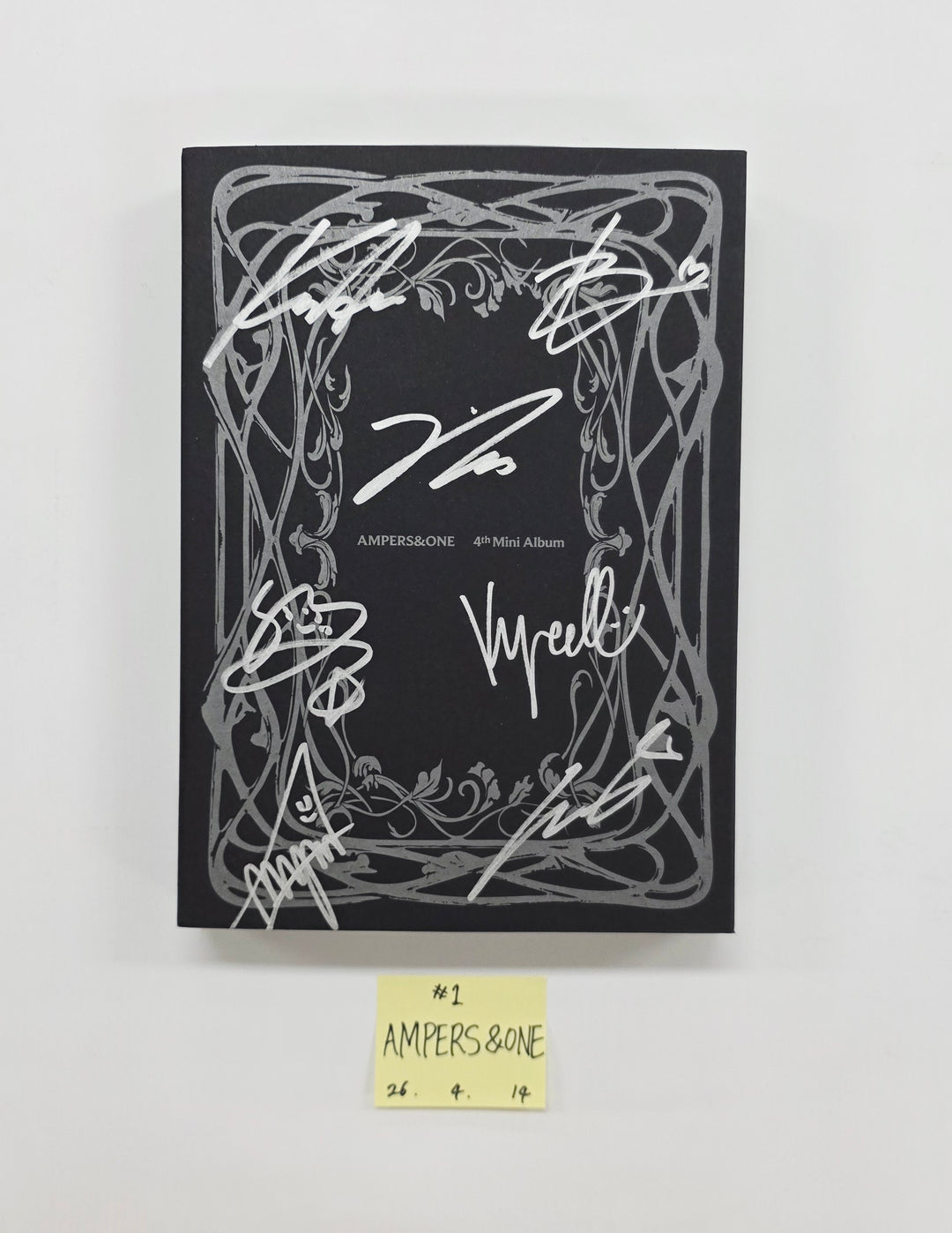 AMPERS&amp;ONE "DEFINITION" - Hand Autographed(Signed) Promo Album [26.04.14]