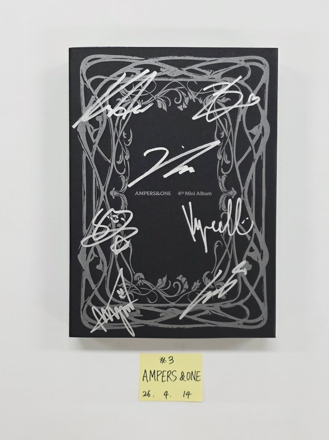 AMPERS&amp;ONE "DEFINITION" - Hand Autographed(Signed) Promo Album [26.04.14]