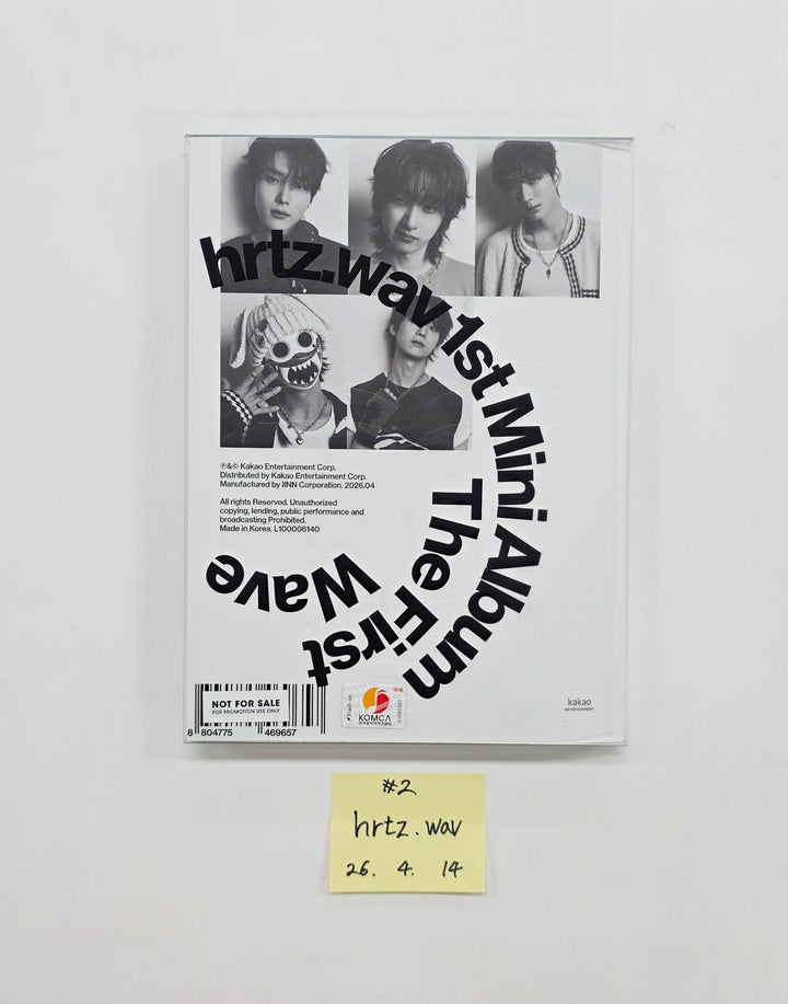 hrtz.wav "The First Wave" - Hand Autographed(Signed) Promo Album [26.04.14]