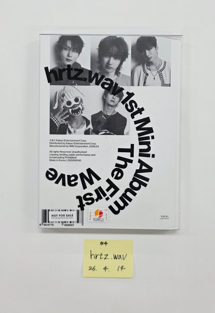 hrtz.wav "The First Wave" - Hand Autographed(Signed) Promo Album [26.04.14]