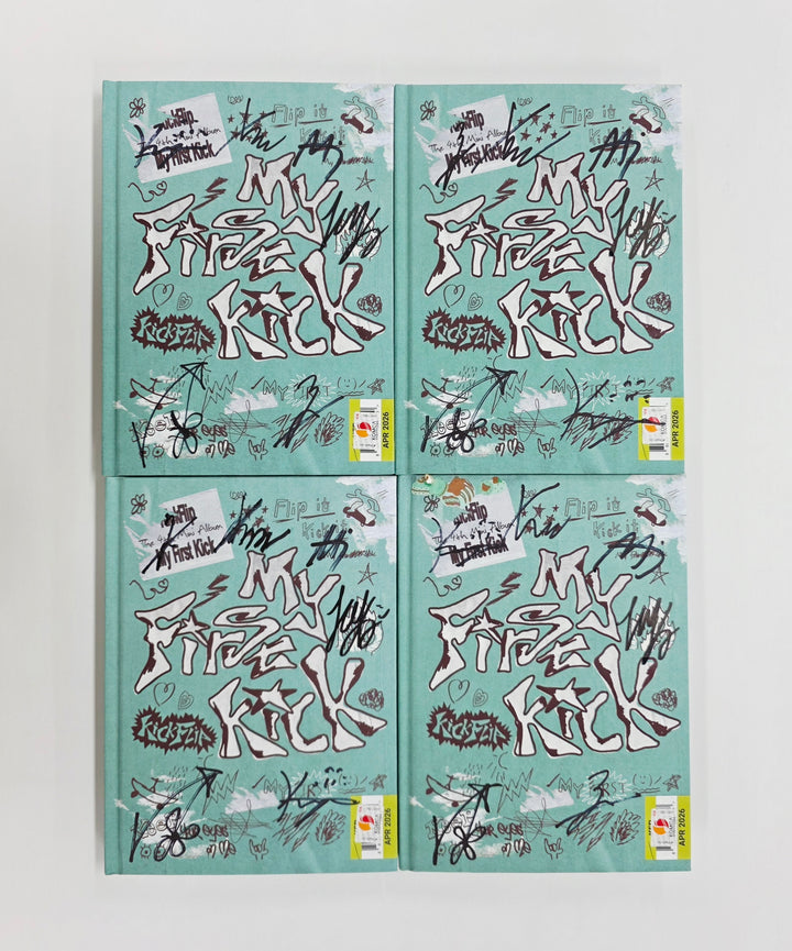 KickFlip "My First Kick" - Hand Autographed(Signed) Promo Album [26.04.14]