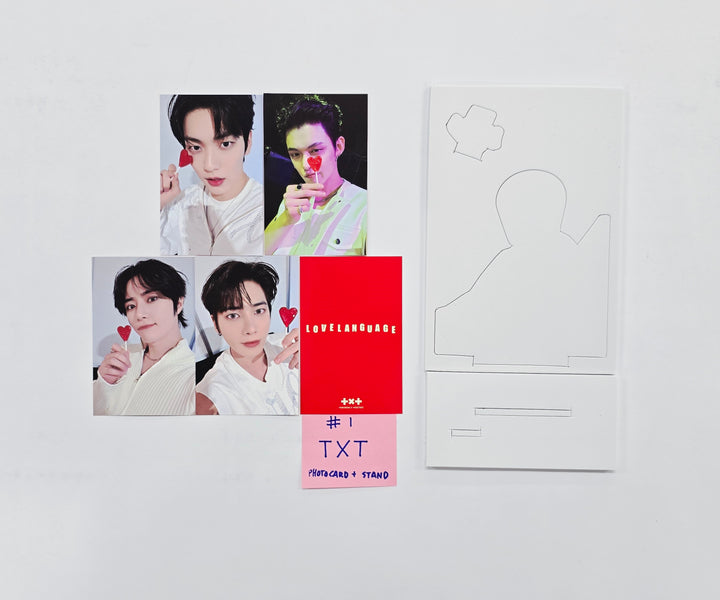 TXT "Love Language" - Broadcast Photocard, Stand Set [26.04.15]