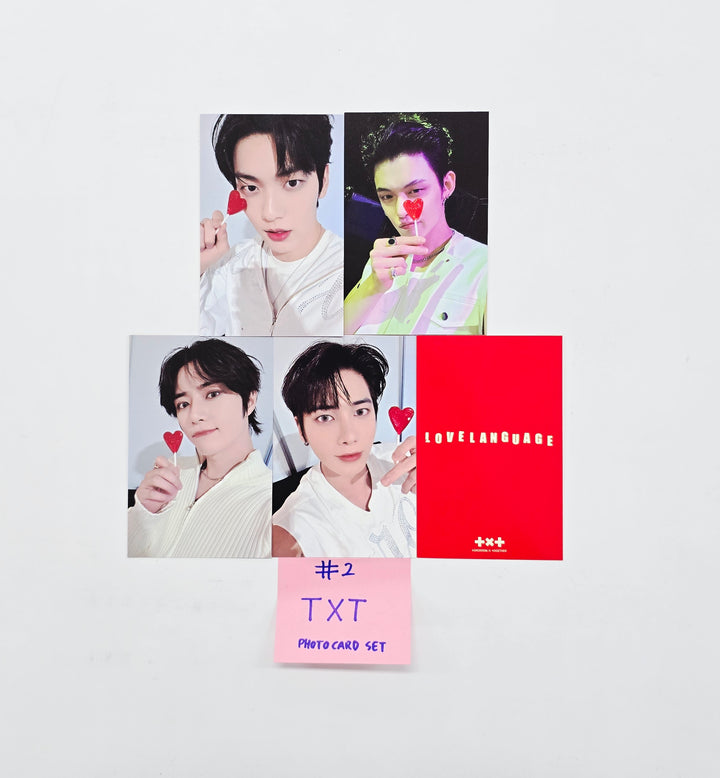 TXT "Love Language" - Broadcast Photocard, Stand Set [26.04.15]