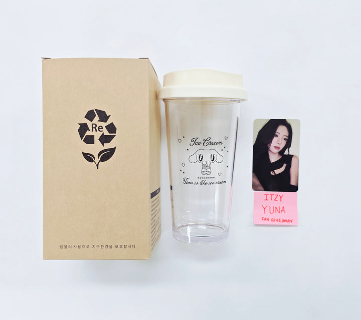 YUNA (of ITZY) "Ice Cream" - Braodcast Photocard + Tumbler [26.04.15]