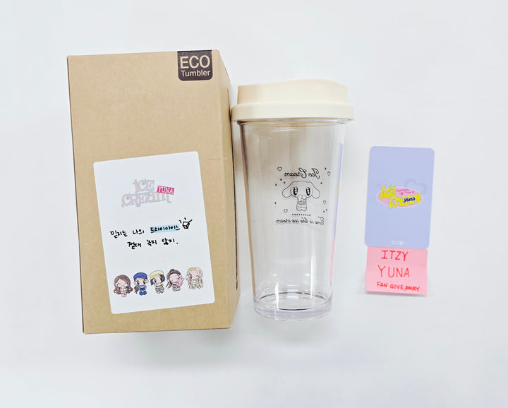 YUNA (of ITZY) "Ice Cream" - Braodcast Photocard + Tumbler [26.04.15]