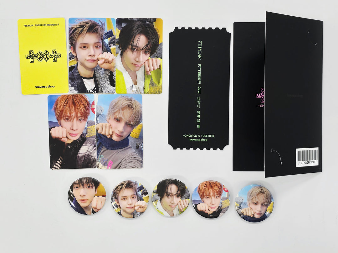 TXT "7TH YEAR: 가시덤불에 잠시 바람이 멈췄을 때" - Weverse Shop Pre-Order Benefit Photocard [26.04.16]