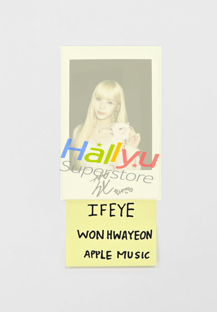 WONHWAYEON (of IFEYE) - Hand Autograhped(Signed) Polaroid [26.04.16]