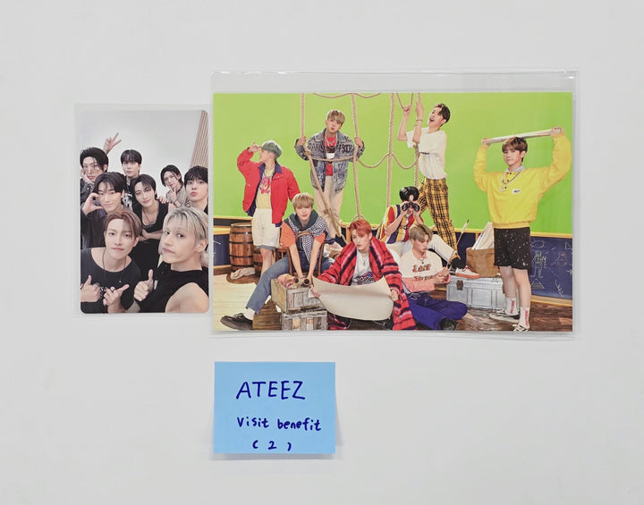 ATEEZ - ATEEZ "8ROOM" POP-UP STORE Visit Benefit Event Photocard &amp; Postcard [26.04.16]