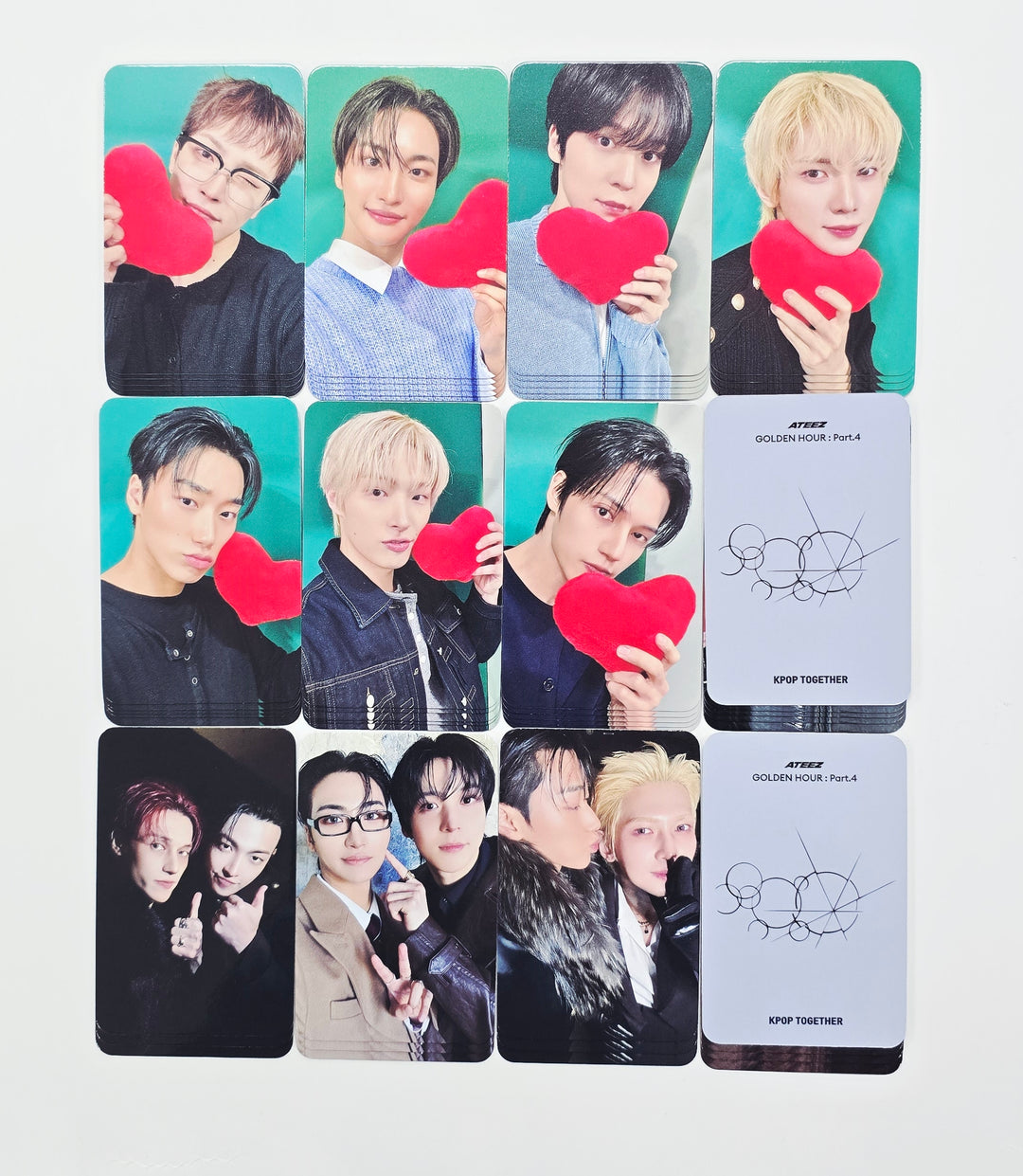 ATEEZ "GOLDEN HOUR : Part.4" - Kpop Together Lucky Draw Event Photocard [26.04.17]