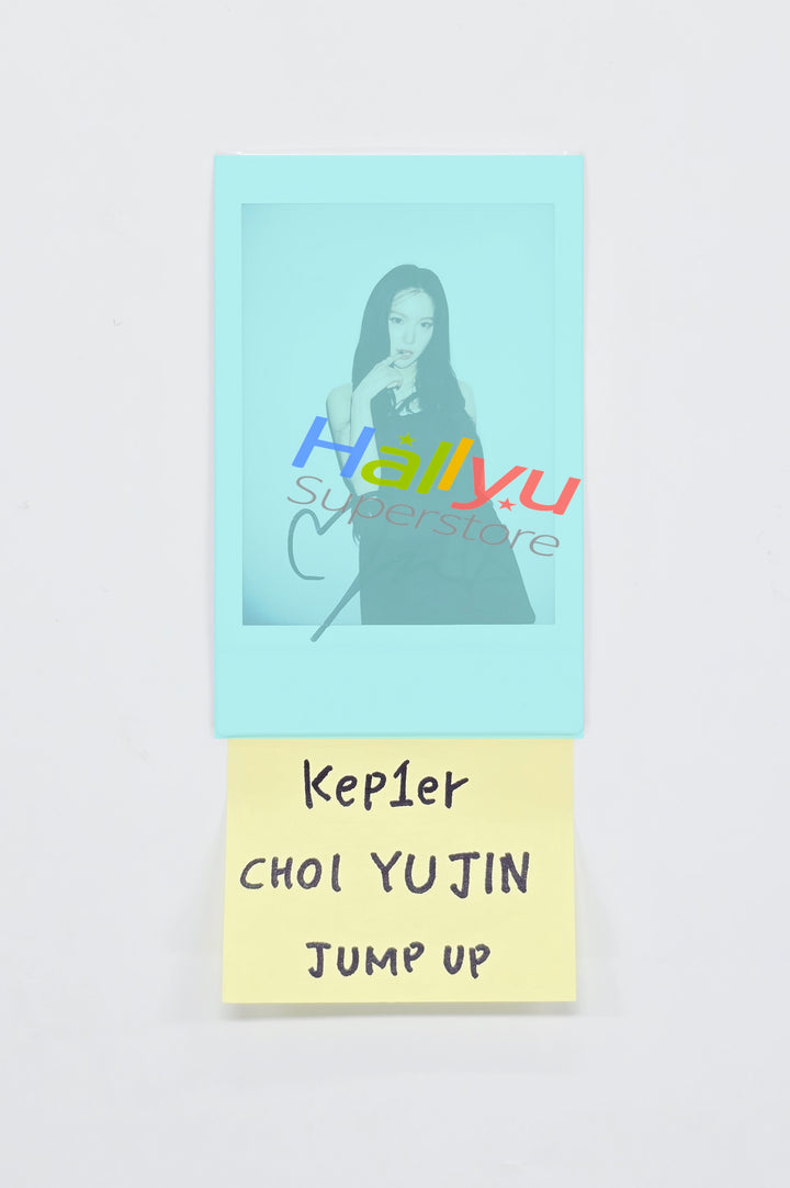 YUJIN (of Kep1er) - Hand Autographed(Signed) Polaroid [26.04.17]