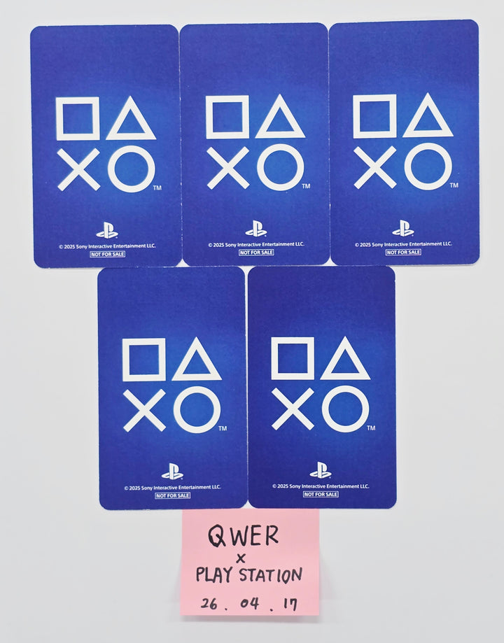 QWER - Play Station Event Photocard set (5ea) [26.04.17]