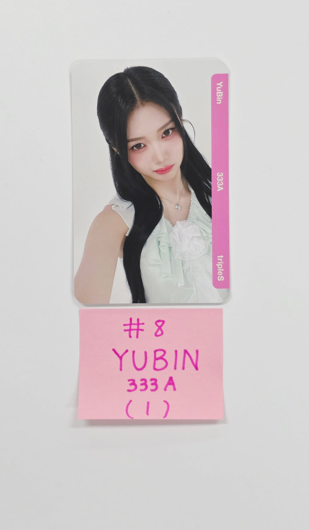 TripleS - OT24 "My Secret New Zone" Seoul Concert Farewell Party Binary02 Double Class Objekt(333A) Photocard [26.04.17]