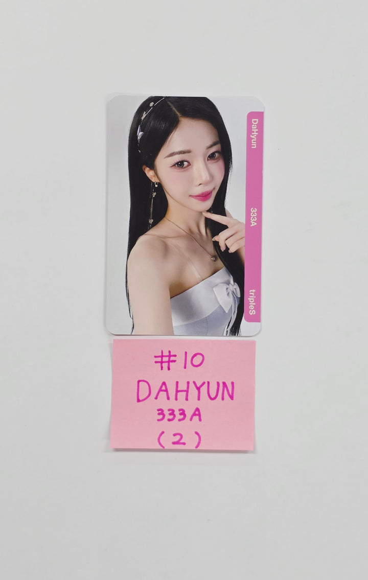 TripleS - OT24 "My Secret New Zone" Seoul Concert Farewell Party Binary02 Double Class Objekt(333A) Photocard [26.04.17]