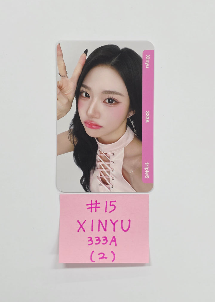 TripleS - OT24 "My Secret New Zone" Seoul Concert Farewell Party Binary02 Double Class Objekt(333A) Photocard [26.04.17]