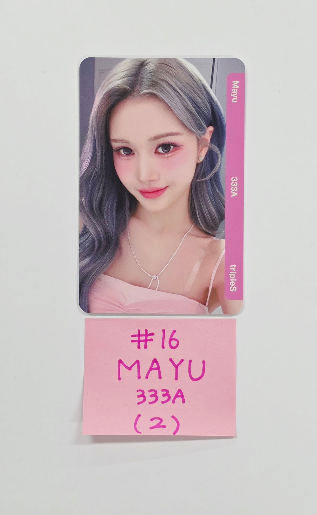 TripleS - OT24 "My Secret New Zone" Seoul Concert Farewell Party Binary02 Double Class Objekt(333A) Photocard [26.04.17]