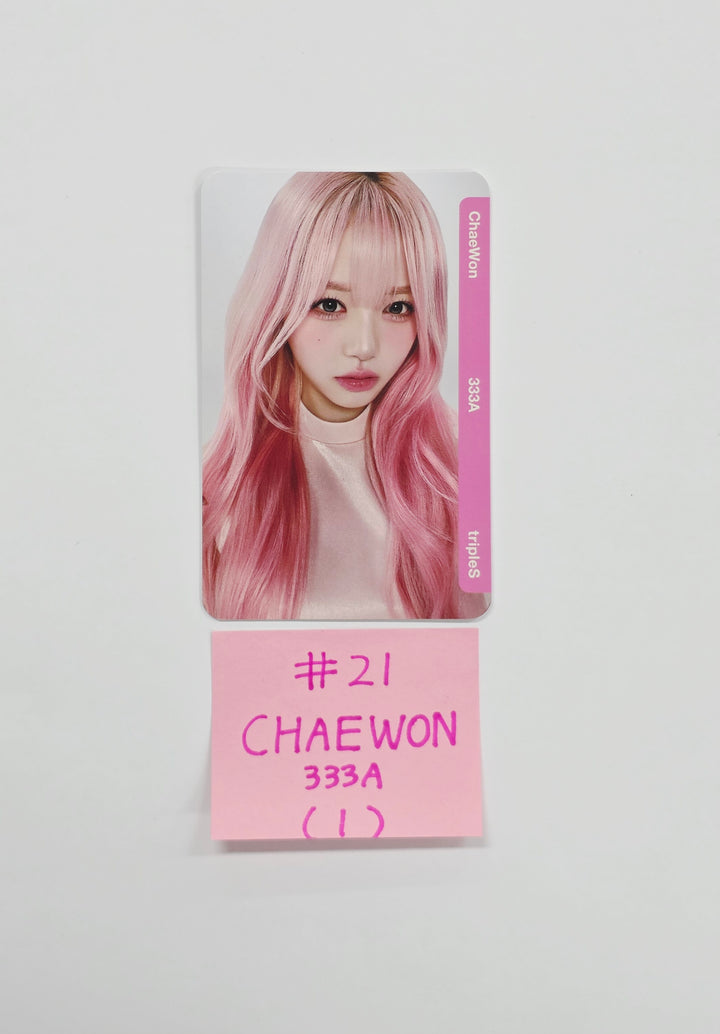 TripleS - OT24 "My Secret New Zone" Seoul Concert Farewell Party Binary02 Double Class Objekt(333A) Photocard [26.04.17]