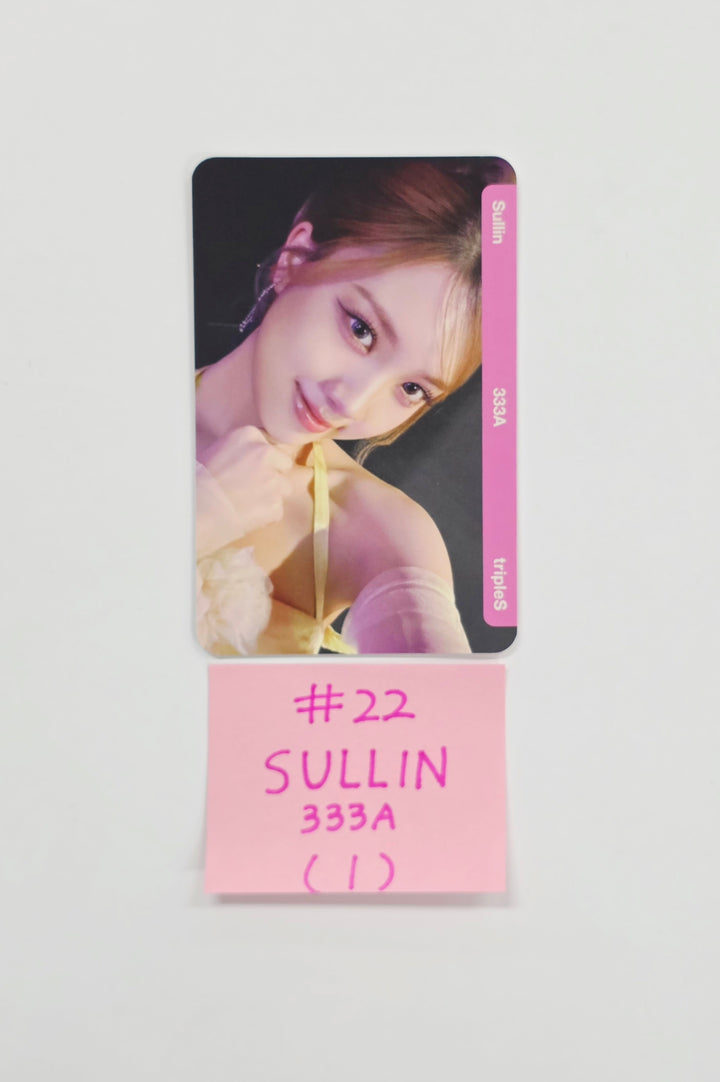 TripleS - OT24 "My Secret New Zone" Seoul Concert Farewell Party Binary02 Double Class Objekt(333A) Photocard [26.04.17]