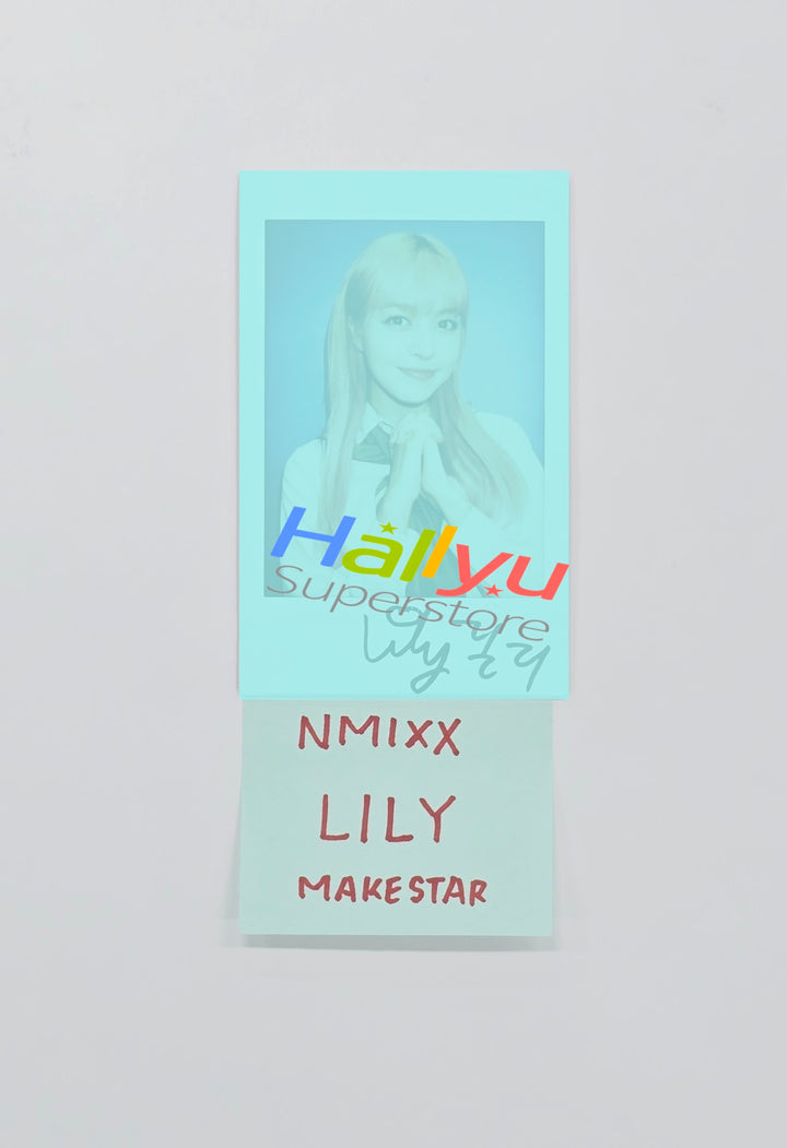 LILY (of NMIXX) - Hand Autographed(Signed) Polaroid [26.04.22]