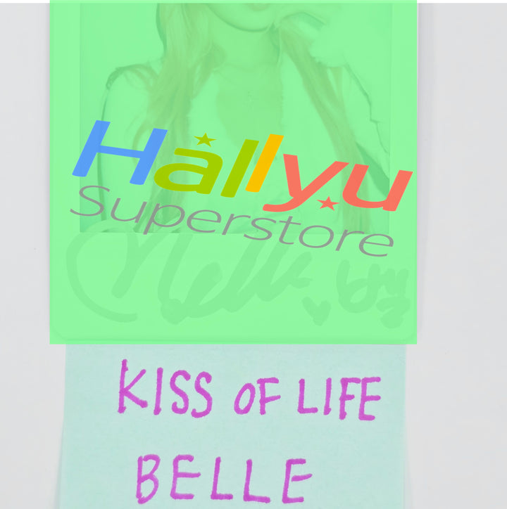 BELLE (of Kiss of Life) - Hand Autographed(Signed) Polaroid [26.04.22]