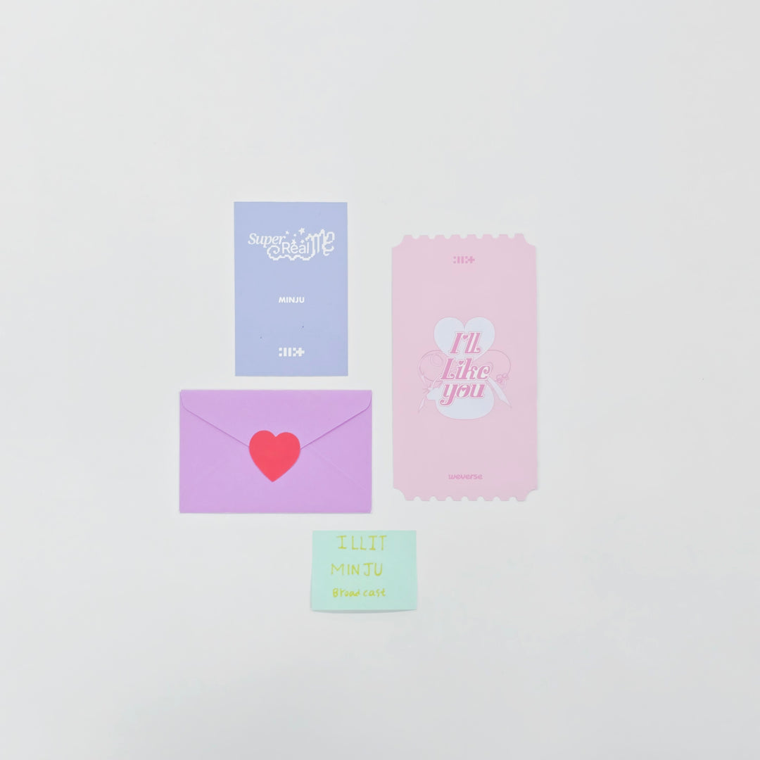 ILLIT - Broadcast Hand Autographed(Signed) Photocard + Photo Ticket Set [26.04.22] Must Read !