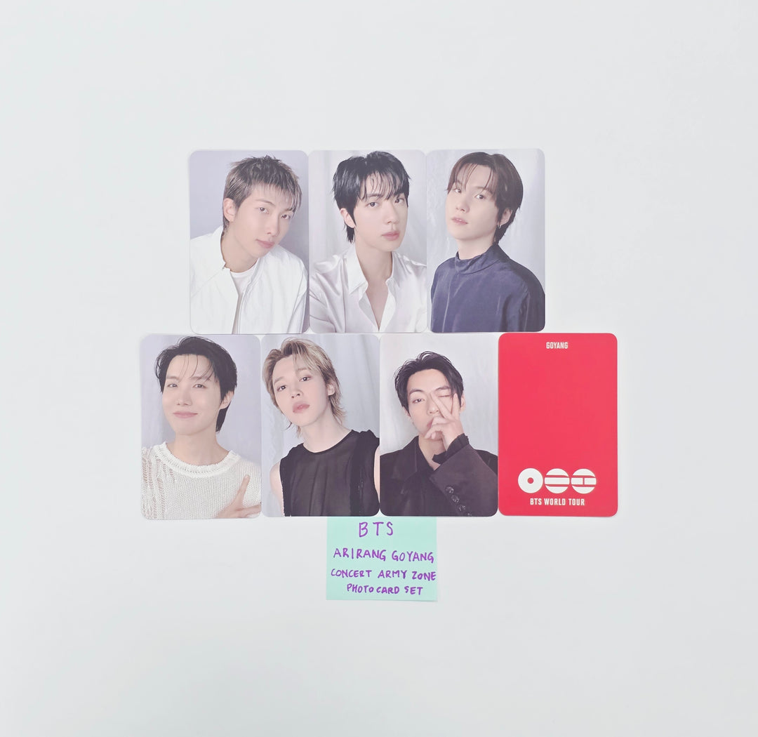 BTS "ARIRANG " - GOYANG Concert ARMY ZONE Photocard Set (7ea) [26.04.22][Restocked04/23]