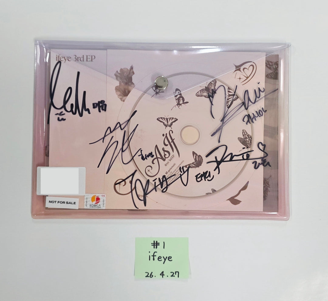IFEYE "As if" - Hand Autographed(Signed) Promo Album [26.04.27]