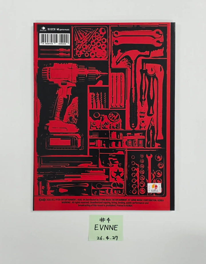 EVNNE “Backtalk” - Hand Autographed(Signed) Promo Album [26.04.27]