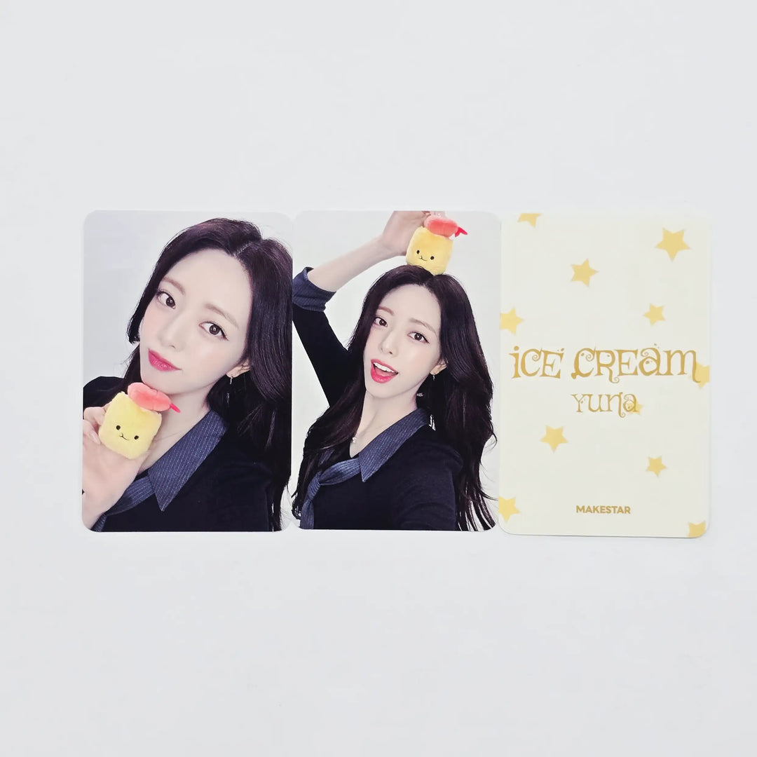 YUNA (of ITZY) "Ice Cream" - Makestar Fansign Event Photocard R2 [26.04.29]