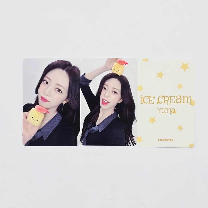 YUNA (of ITZY) "Ice Cream" - Makestar Fansign Event Photocard R2 [26.04.29]