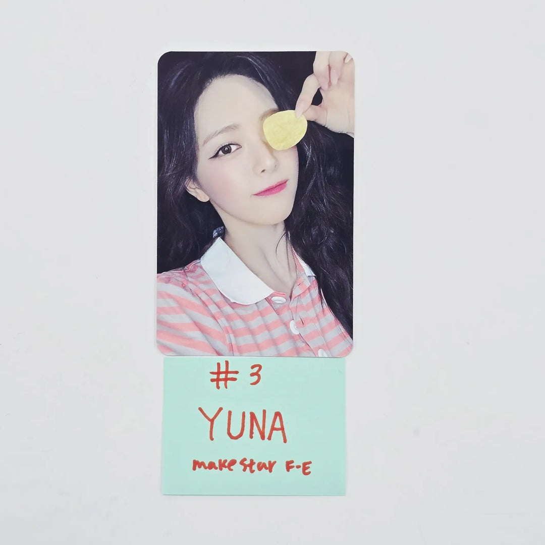 YUNA (of ITZY) "Ice Cream" - Makestar Fansign Event Photocard R3 [26.04.30]