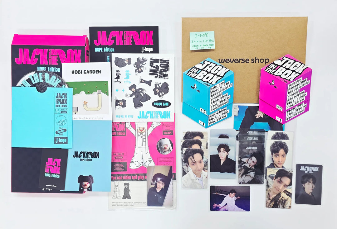 J-HOPE (of BTS) "Jack in the Box" - album + Official Photocard Set [26.04.30]
