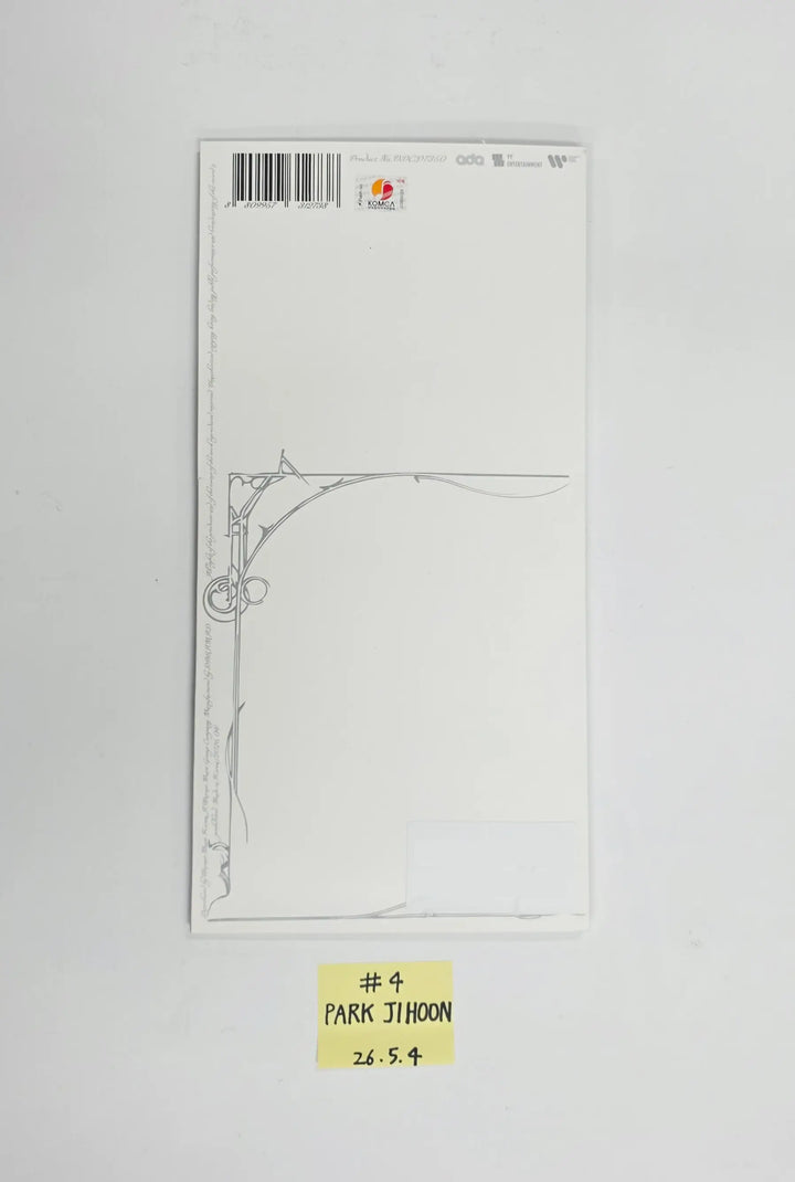 PARK JIHOON "RE:FLECT" - Hand Autographed(Signed) Promo Album [26.05.04]