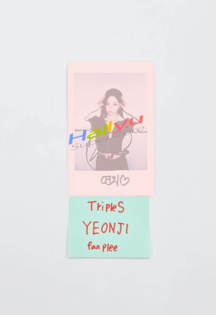 YEONJI (of TripleS) - Hand Autographed(Signed) Polaroid [26.05.07]