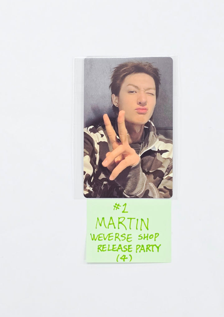 CORTIS The 2nd EP "GREENGREEN" - Weverse Shop Release Party Event Photocard [26.05.07][Rectocked05/12]