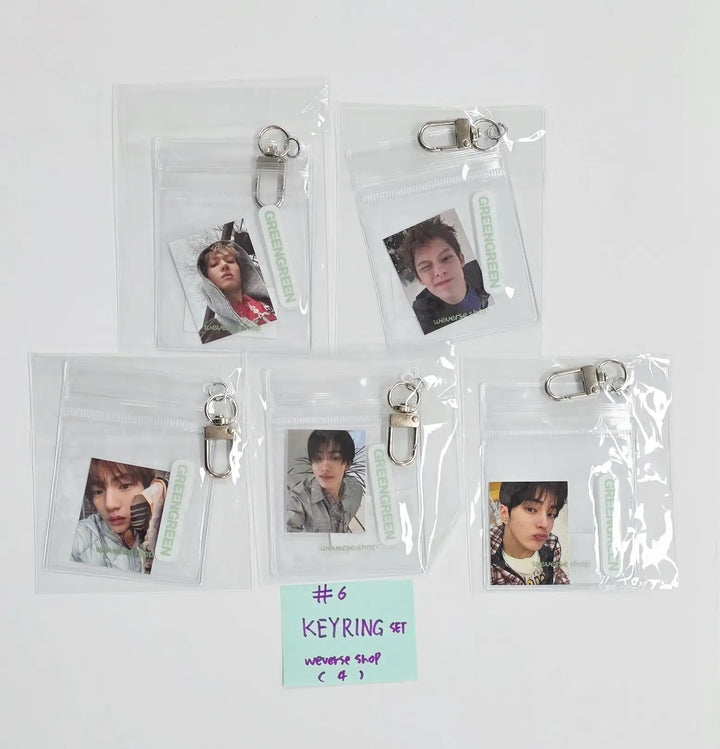 CORTIS The 2nd EP "GREENGREEN" - Weverse Shop Pre-Order Benefit Photocard, Keyring Set (5ea) [26.05.07][Rectocked05/15]
