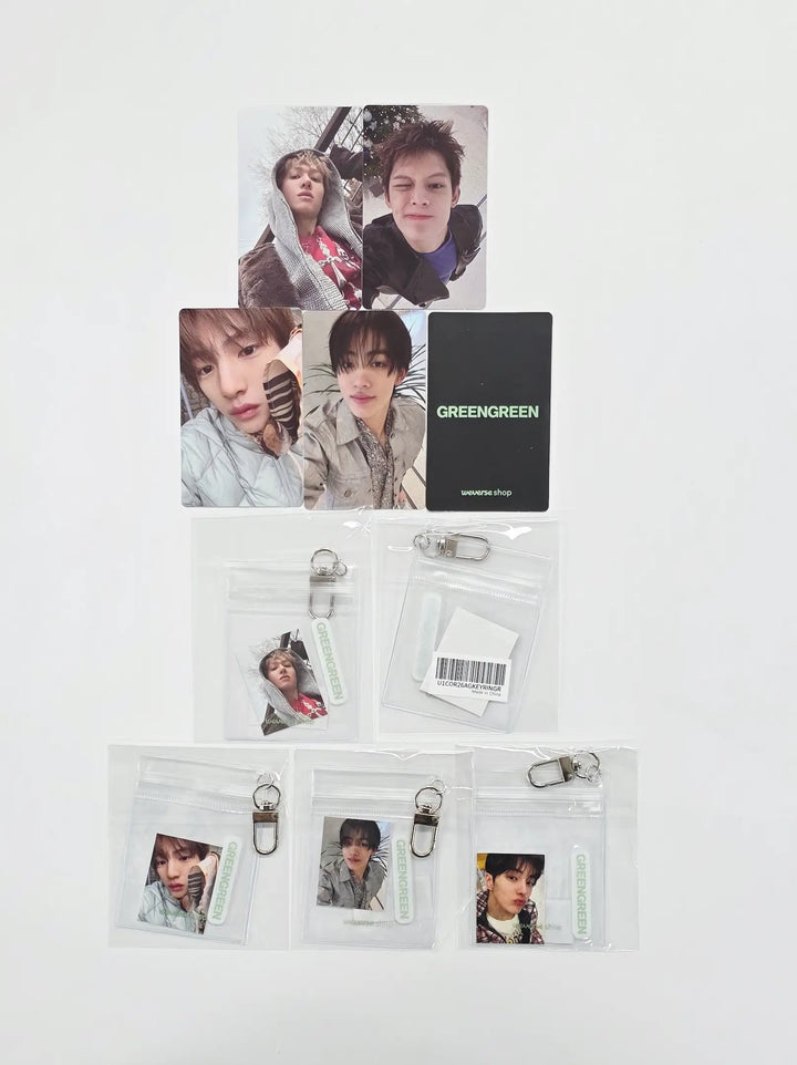 CORTIS The 2nd EP "GREENGREEN" - Weverse Shop Pre-Order Benefit Photocard, Keyring Set (5ea) [26.05.07][Rectocked05/15]