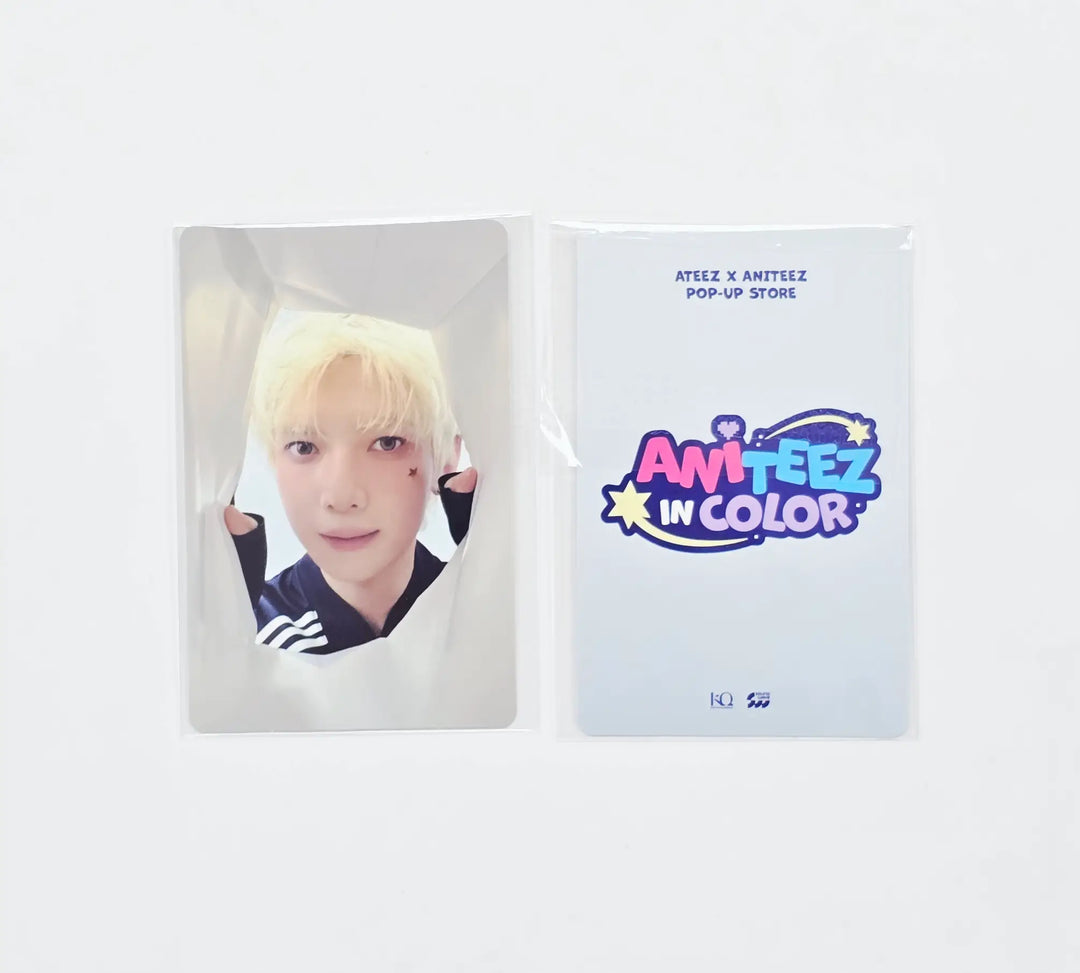 ATEEZ "ANITEEZ IN COLOR" - Ateez X Aniteez POP-UP STORE Stamp Event Photocard R2 [26.05.08]