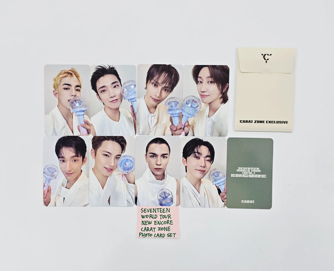 SEVENTEEN - World Tour NEW ENCORE CARAT ZONE Photocard Set (9ea) [26.05.08]