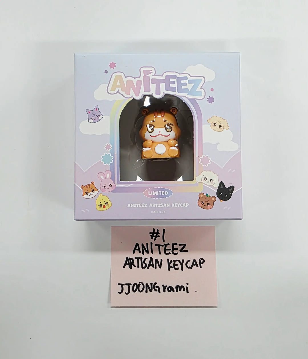 ATEEZ "ANITEEZ IN COLOR" - Ateez X Aniteez POP-UP STORE ARTISAN KEYCAP [26.05.08]