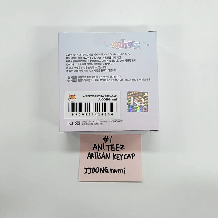ATEEZ "ANITEEZ IN COLOR" - Ateez X Aniteez POP-UP STORE ARTISAN KEYCAP [26.05.08]