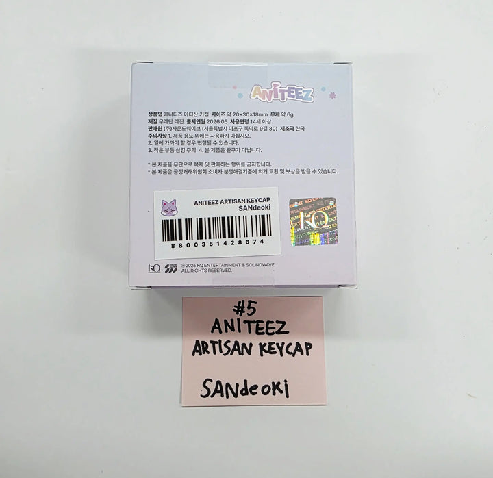 ATEEZ "ANITEEZ IN COLOR" - Ateez X Aniteez POP-UP STORE ARTISAN KEYCAP [26.05.08]