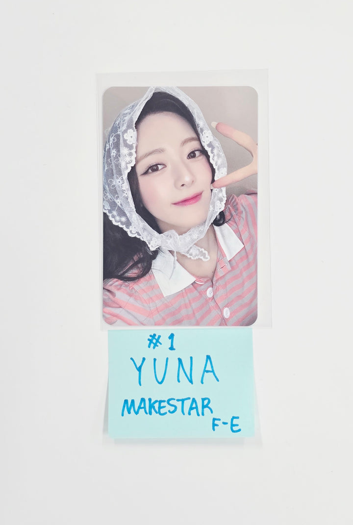 YUNA (of ITZY) "Ice Cream" - Makestar Fansign Event Photocard R4 [26.05.11]