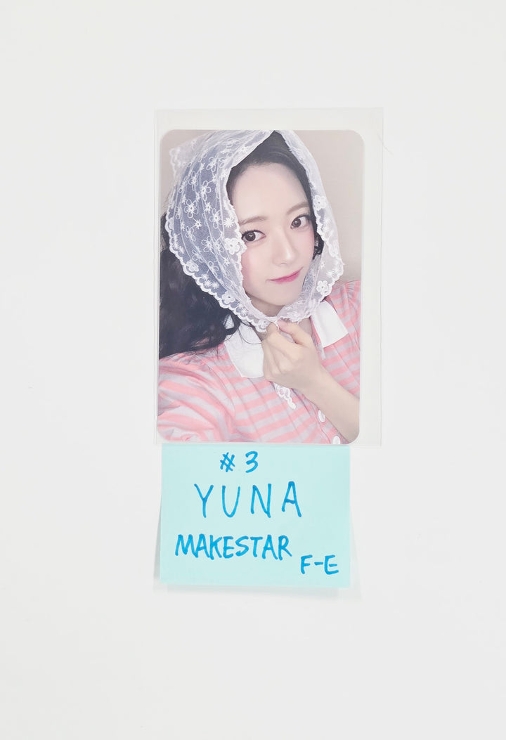 YUNA (of ITZY) "Ice Cream" - Makestar Fansign Event Photocard R4 [26.05.11]
