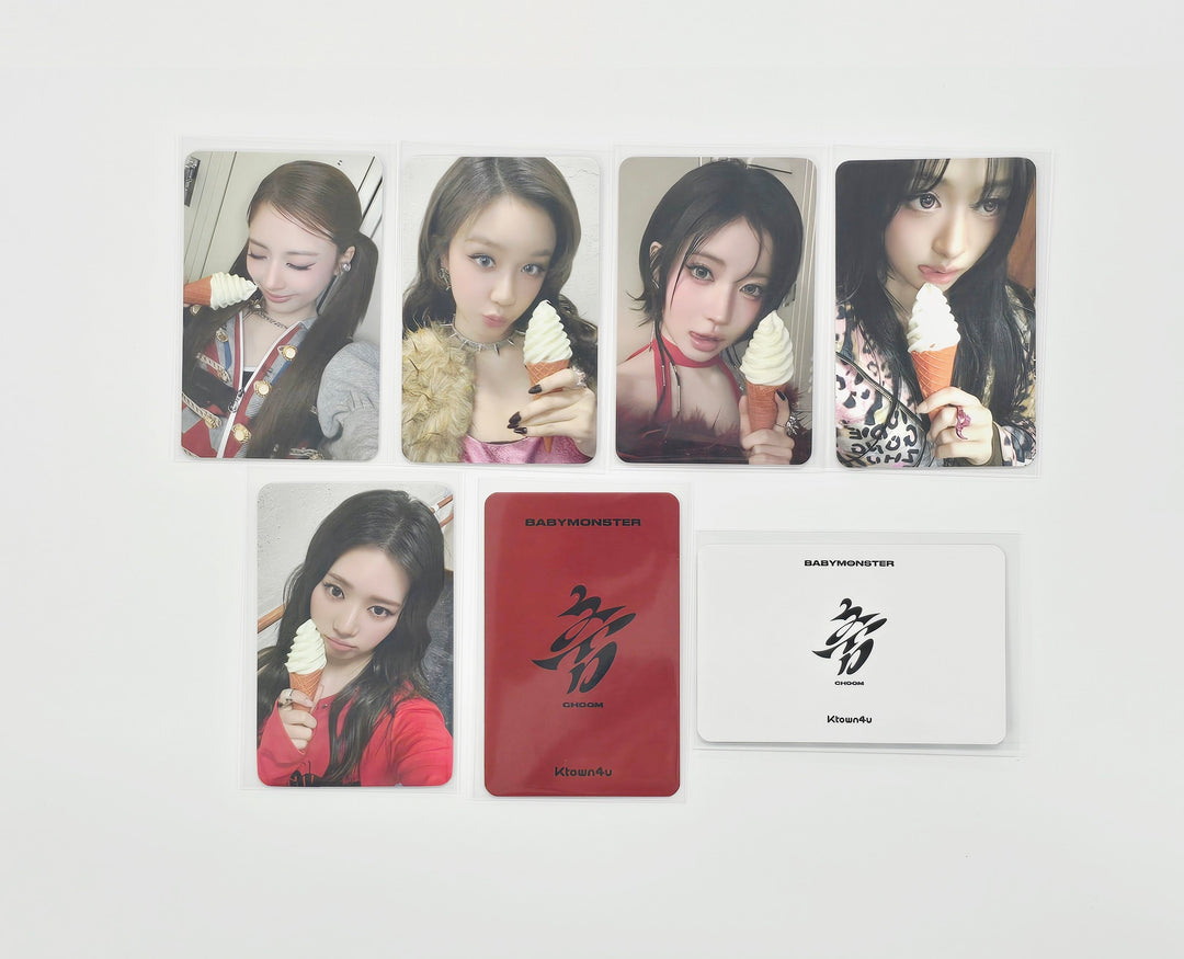 BABYMONSTER "CHOOM" - KTOWN4U Lucky Draw Event Photocard (Jewel Case ver.) [26.05.11]
