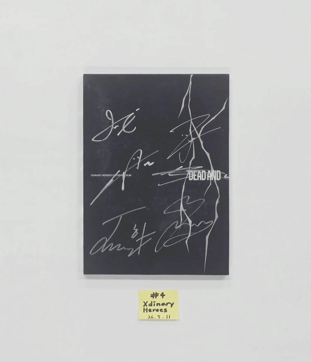 Xdinary Heroes "DEAD AND" - Hand Autographed(Signed) Promo Album [26.05.11]